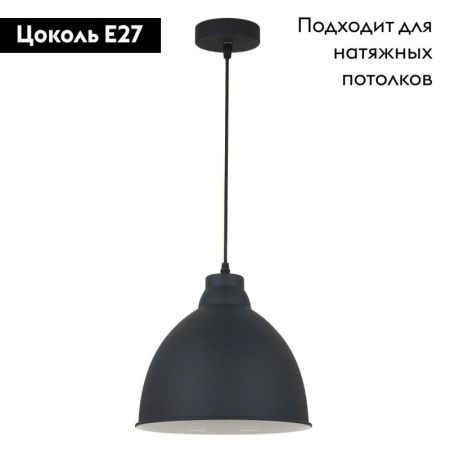 Светильник подвесной Arte Lamp Braccio (Браццио) A2055SP-1BK
