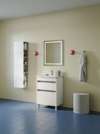 Тумба с раковиной Iddis Zodiac X ZDX60WFi95K 60х40 напольная цвет белый