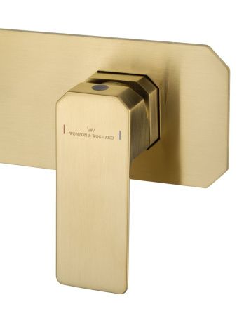 Смеситель для раковины Wonzon & Woghand Diamond WW-88869011-BG встраиваемый в стену золото
