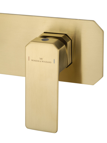 Смеситель Wonzon & Woghand Diamond WW-88869011-BG встраиваемый в стену золото - фото 4