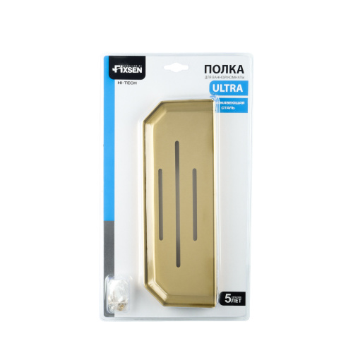 Полка в ванную комнату Fixsen Hi-tech FX-843G - фото 2