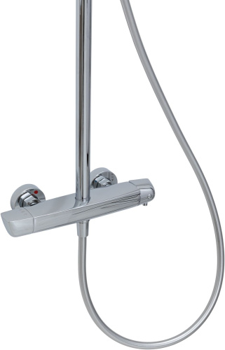 Душевая стойка Allen Brau Infinity 5.21032-00 настенная цвет хром - фото 4