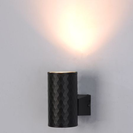 Уличный настенный светильник Arte Lamp Hyadum (Хыадум) A3458AL-1BK