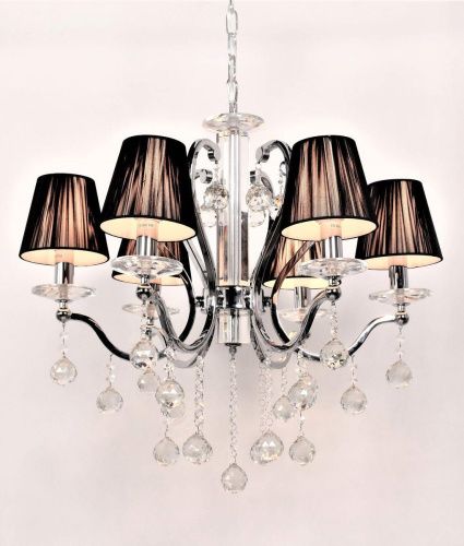 Люстра подвесная Lumina Deco Bellisica (Беллисица) LDP 8033-6 BK - фото 4