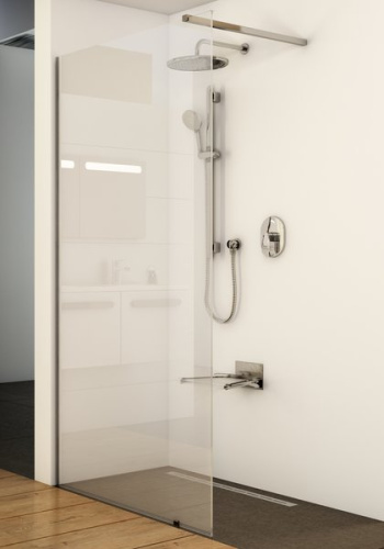 Душевой уголок Ravak Walk-In GW9WD0C00Z1 110x200 стекло прозрачное профиль хром без поддона - фото 3