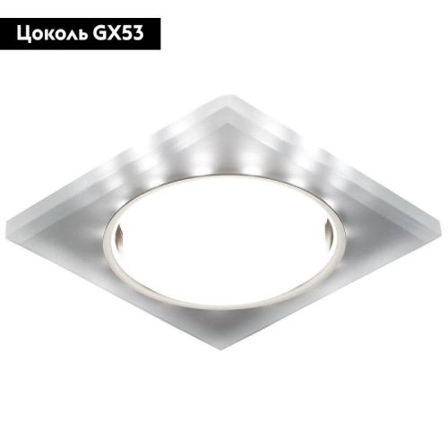 Светильник встраиваемый Ambrella Light GX53 LED G215 CH/WH - фото 2