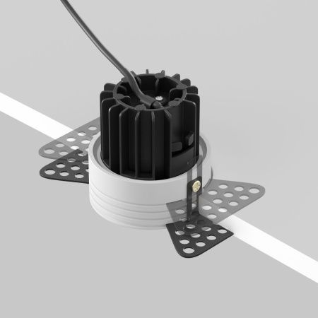 Светильник встраиваемый Maytoni Technical Round DL058-7W2.7K-TRS-W