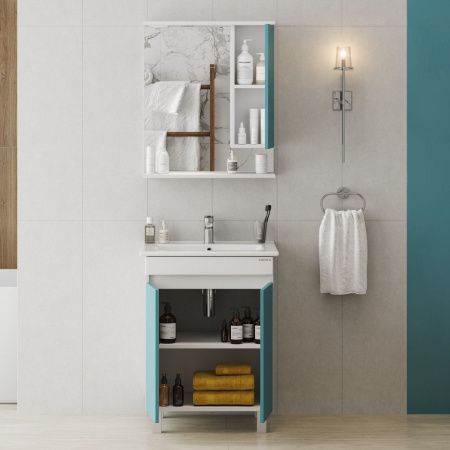 Тумба под раковину Onika Марви 106152 60х50 напольная цвет белый