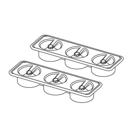 Механический затвор Tece TECEdrainprofile 674006 черный