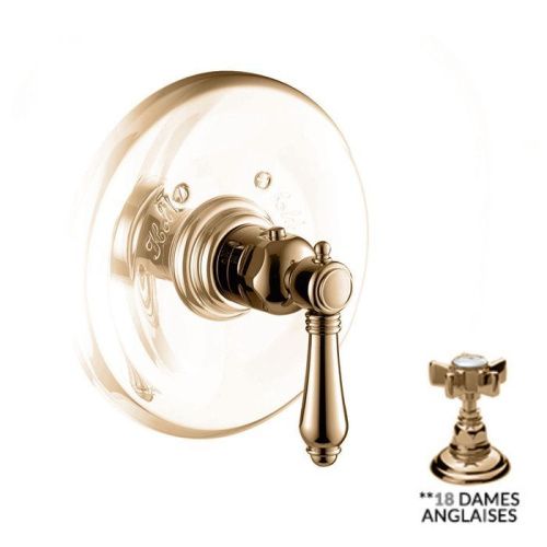 Смеситель для душа Nicolazzi Termostatico 4914BZ18 встраиваемый в стену бронза (внешняя часть) с термостатом