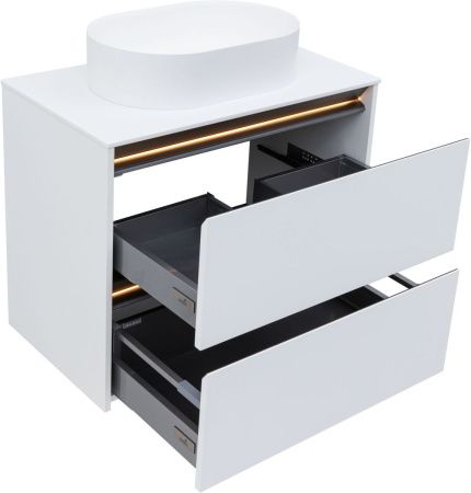 Тумба под раковину Allen Brau Activity 1.34012.WM 80х50 подвесная цвет белый