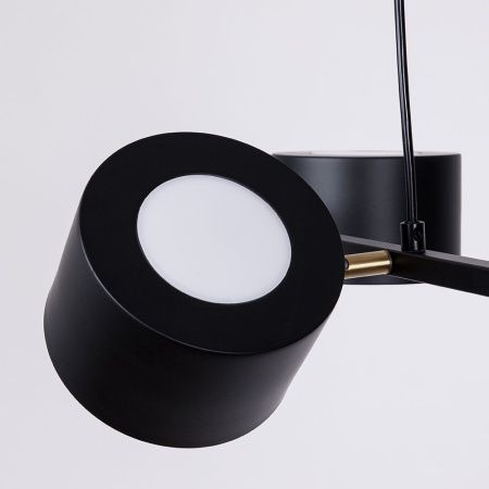 Люстра подвесная Arte Lamp Sebastian (Себастиан) A7051SP-4BK