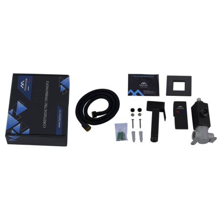 Гигиенический душ со смесителем Fashun A57804-7 черный