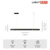 Светильник подвесной Lightera Omolon (Омолон) LE108L-150B WIFI