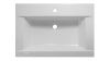 Раковина из искусственного камня Эстет Рава ФР-00014960 70х50 накладная цвет белый 1 отверстие под смеситель