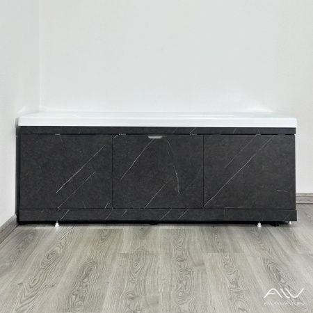 Экран под ванну Alavann Rita 170 см ALV0719006 фронтальный МДФ съемный/раздвижной черный