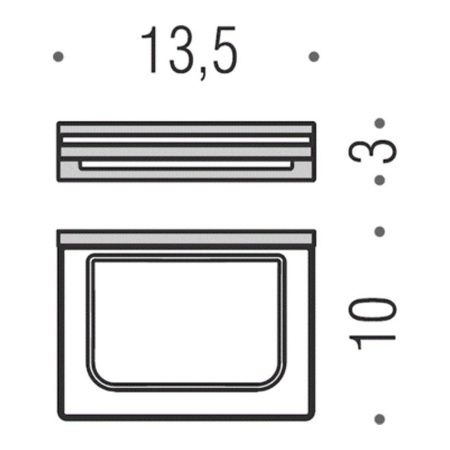Мыльница Colombo Look B1601.CR-VAN
