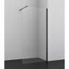 Душевая перегородка Azario FELTON AZ-151S 90 90х200 стекло прозрачное профиль черный
