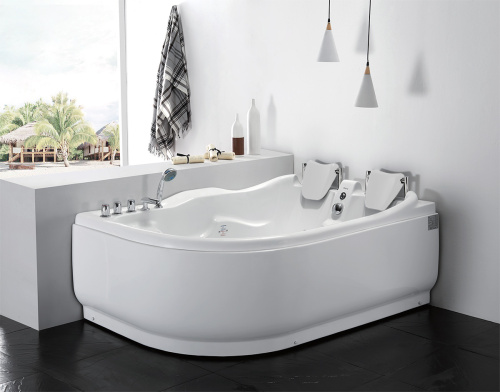 Ванна гидромассажная Gemy G9083 B R 180x121 пристенная угловая асимметричная - фото 2