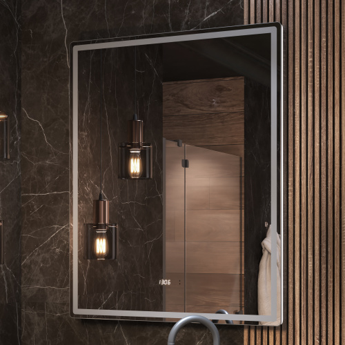 Зеркало с подсветкой VIGO Roberta 294 79х100 цвет золото - фото 3