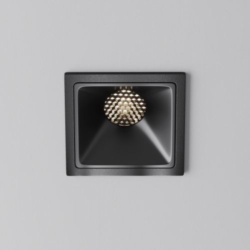 Светильник встраиваемый Maytoni Technical Alfa LED DL043-01-10W4K-SQ-B-1 - фото 3