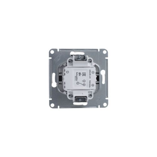 Переключатель 1-клавишный сх.6 10АХ Systeme Electric Glossa (Глосса) GSL000761 - фото 3
