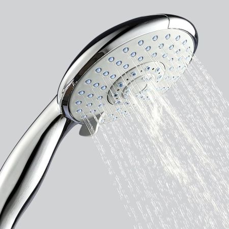 Душевая лейка Wasserkraft A003 цвет хром