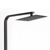 Душевая стойка D-Lin H10A24 настенная цвет черный