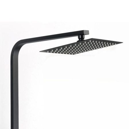 Душевая стойка D-Lin H10A24 настенная цвет черный