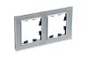 Рамка двухместная Systeme Electric AtlasDesign (АтласДесигн) ATN320302