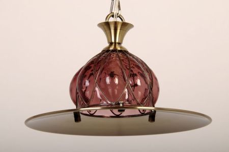 Светильник подвесной Abrasax Cornelia (Цорнелиа) 2232/1(purple)
