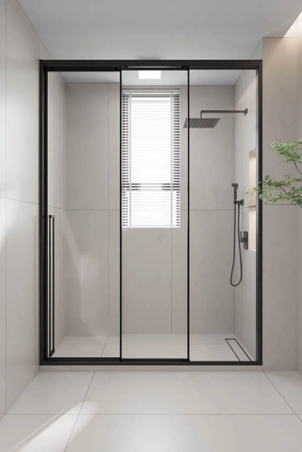 Душевая дверь Veconi Premium Prato 300 PR3/R-120-01-B-C4 120х200 стекло прозрачное профиль черный - фото 4