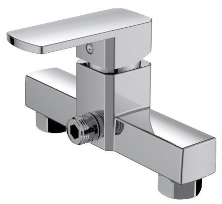 Смеситель для ванны и душа Voda Iceberg IC80 настенный хром