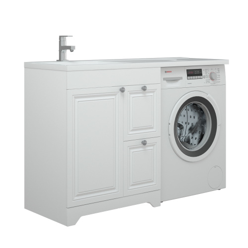 Тумба под раковину Corozo Леон SD-00000726 68х47х85 цвет белый - фото 4