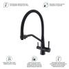 Смеситель для кухни Splenka S71 S71.62.06 на мойку черный
