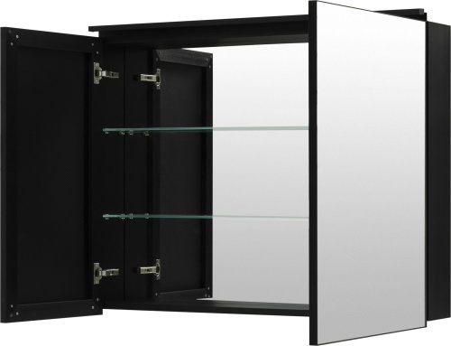 Зеркало-шкаф De Aqua Алюминиум 261761 100х14х77 подвесной - фото 2 Зеркало-шкаф De Aqua Алюминиум 261761 100х14х77 подвесной - фото 2