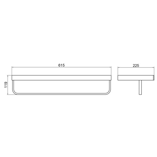 Полка Timo Petruma 15258/18 - фото 4
