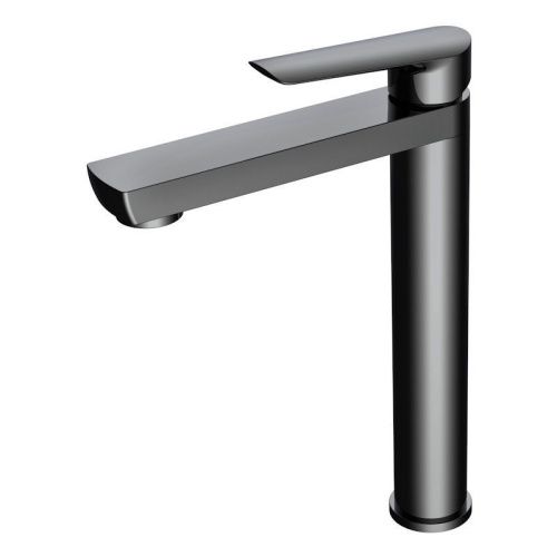 Смеситель для раковины Esko LG25GM на столешницу серый - фото 2