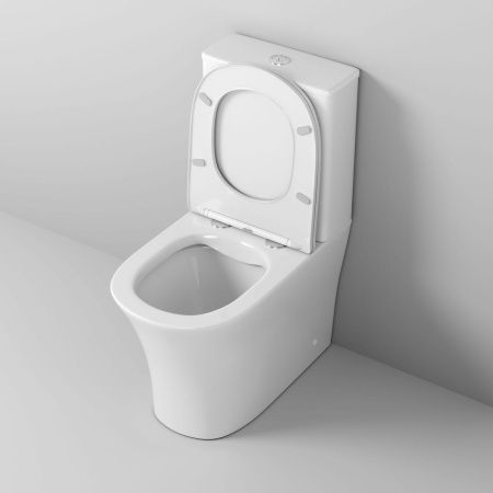 Унитаз напольный с бачком Grossman Classic GR-4466S белый с сиденьем микролифт безободковый каскадный смыв