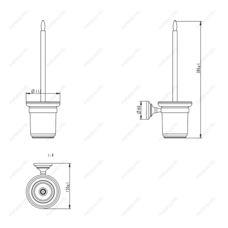 Стакан Melana 820006
