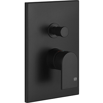 Смеситель Gessi Emporio Via manzoni 44634#299 встраиваемый в стену черный без термостата