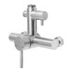 Душевая стойка Knotlor SS-06/1 настенная цвет нержавеющая сталь