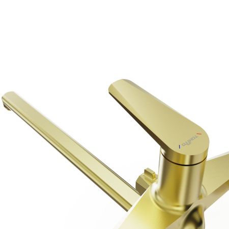 Смеситель для ванны Tokito KIN TOK-KIN-1015 настенный золото
