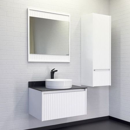 Зеркало с подсветкой Comforty Марсель 00-00012269CF 80х80 подвесное