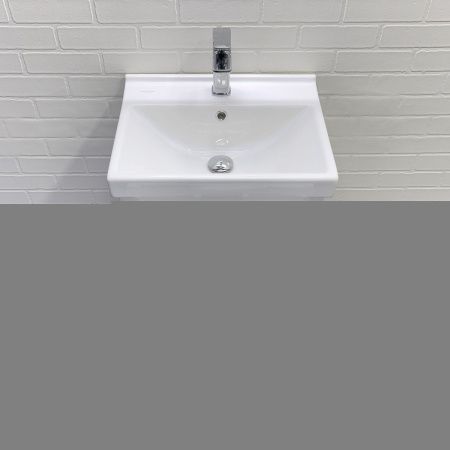 Тумба с раковиной Comforty Никосия 00-00018023CF 50х40 напольная цвет белый