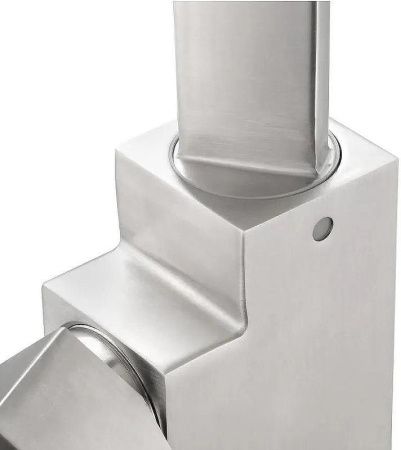 Смеситель для кухни Haiba HB803 HB70803 на мойку нержавеющая сталь