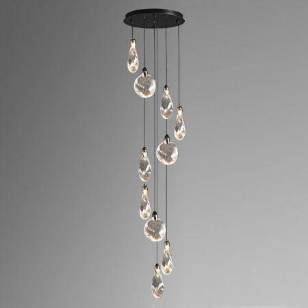 Светильник подвесной Delight Collection Colvin (Цолвин) MT9176-10H pearl black