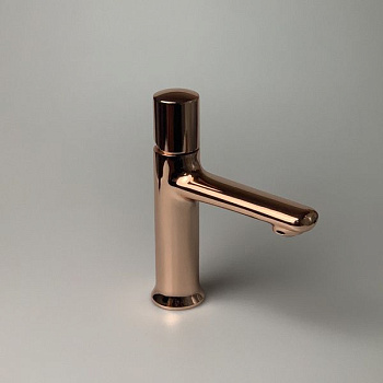 Смеситель Daniel Fusion FU605-RL на раковину медь глянцевая