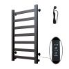 Полотенцесушитель электрический Тругор Диана Пэк сп Al ПэкДиана1/8040Alчерн 40х80 черный