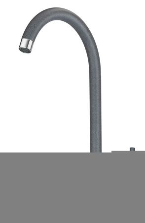 Смеситель для кухни Granula 2125, ГРАФИТ на мойку серый